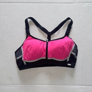 VSX Bold Pink and Black Sports Bra